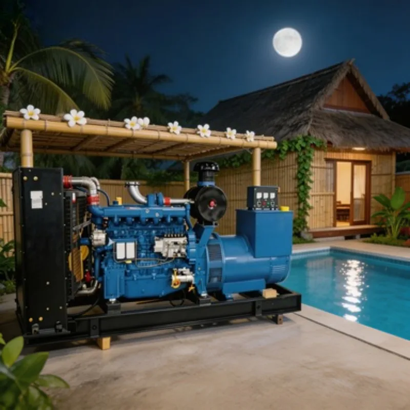 220V 380V 60Hz Diesel Generator Set 150kW 187.5kVA Genset Soundproof Water Cooled Unit for Construction Site Power Supply Use