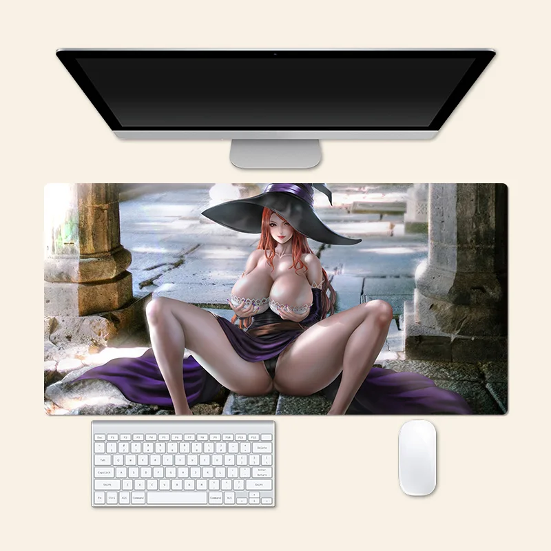 

Sorceress Game Profession Dragon's Crown Anime Large Mouse Pad PlayMat Game Creative Desk Gaming Mat Office Mousepad