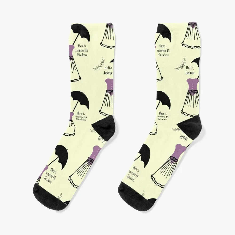 

Hello George Sunday in the Park With George Socks hip hop gift cute Boy Child Socks Women's