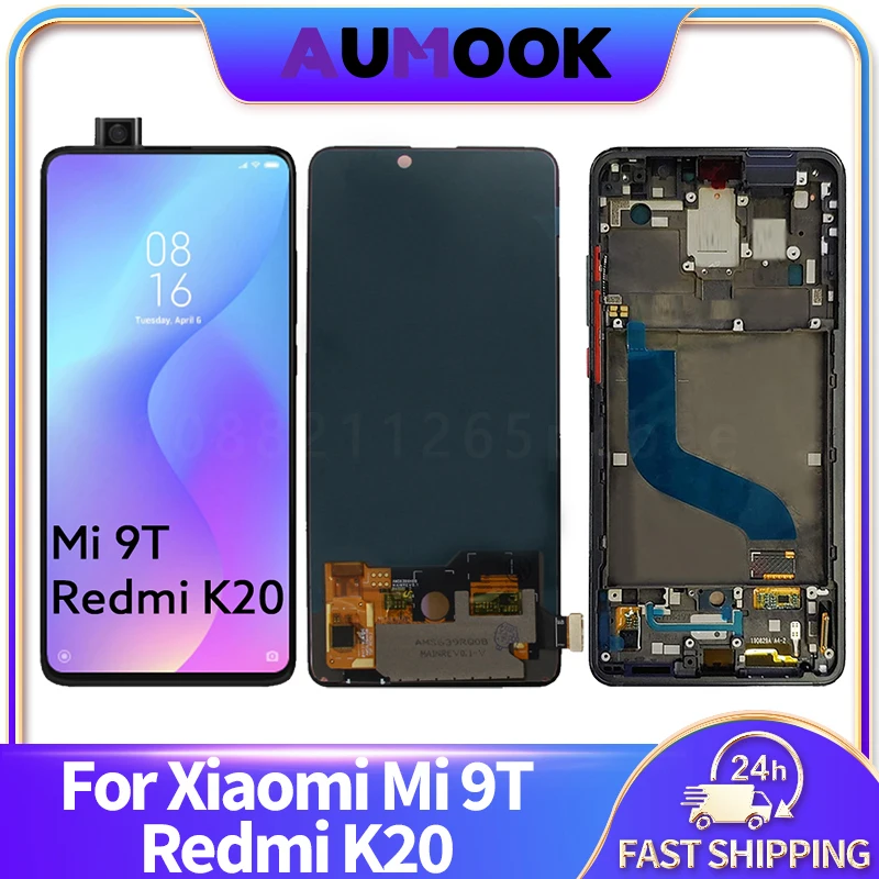 LCD Screen For Xiaomi Mi 9T Redmi K20 LCD Display Touch Screen Digitizer Assembly For Xiaomi Mi 9T Pro Redmi K20 Pro Repair Part