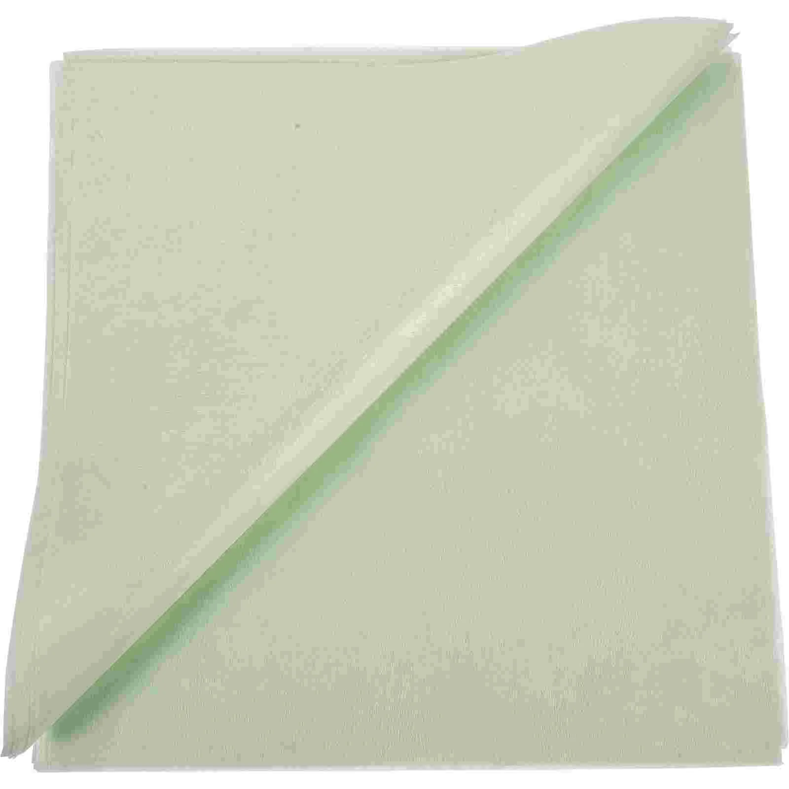 

50 Sheets Sydney Paper Large Tissue Flower Wrapping Green Bulk Origami Water Proof Mother