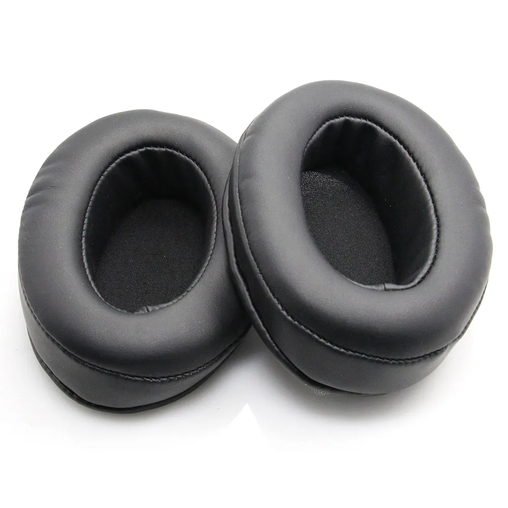 

2pcs Black Replacement Ear Pads High Elasticity For Brainwavz Hm5 Mdr 701 Q701 - Headphones Accessories Protein
