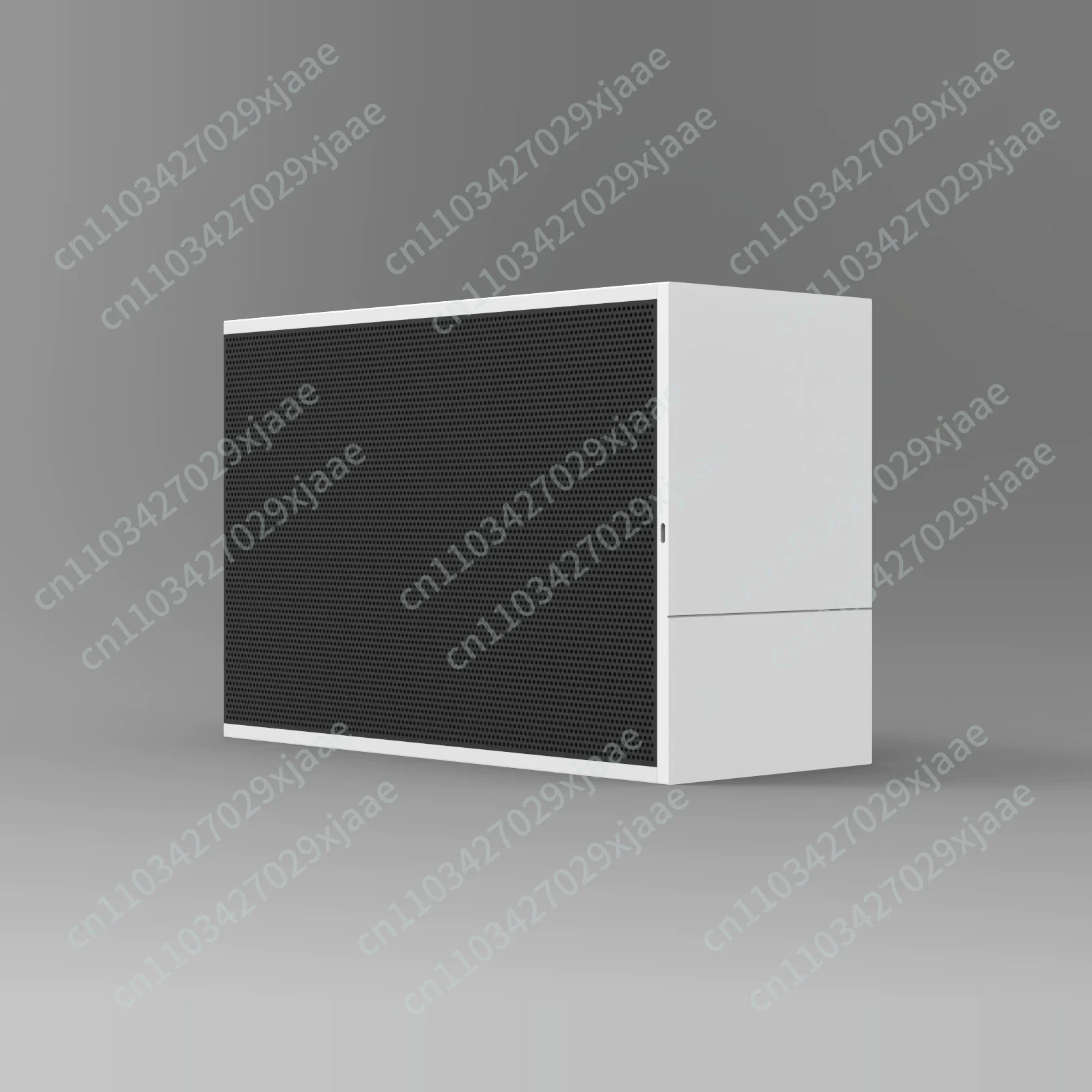 T1 chassis 9-liter aluminum alloy CNC ITX A4 back-to-back air-cooled chassis