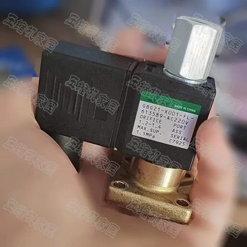 

Fly and screw air compressor control solenoid valve GBG21-X001-FL-613589-AC220V coil