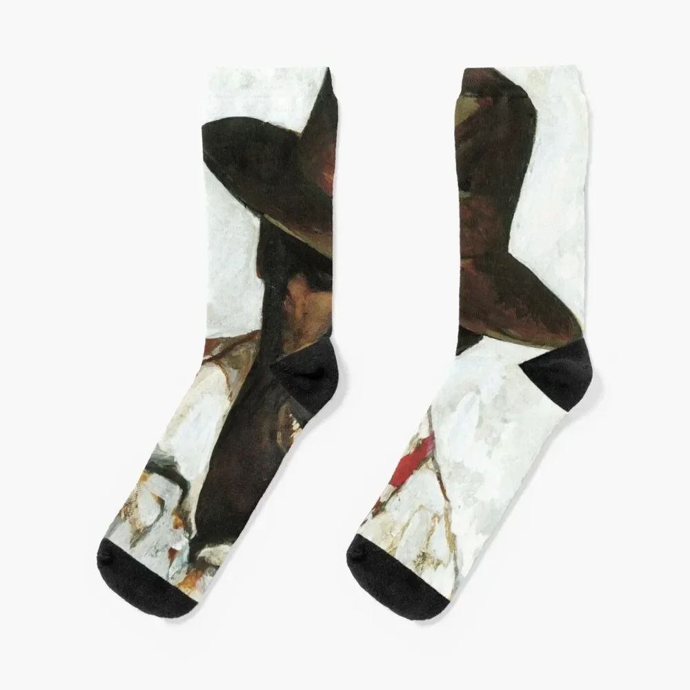 

ROBERT JOHNSON HAT Socks Running basketball Christmas Luxury Woman Socks Men's