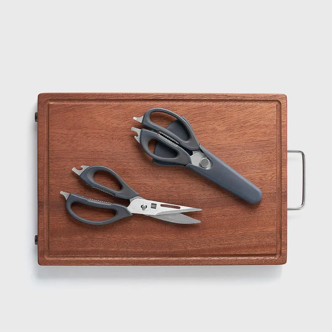 Xiaomi Youpin Huohou Многофункциональные магнитные кухонные ножницы Кухонные ножницы из нержавеющей стали Еда Барбекю Xiaomi Youpin Huohou Многофункциональные магнитные кухонные ножницы Кухонные ножницы из нержавеющей стали Еда Барбекю