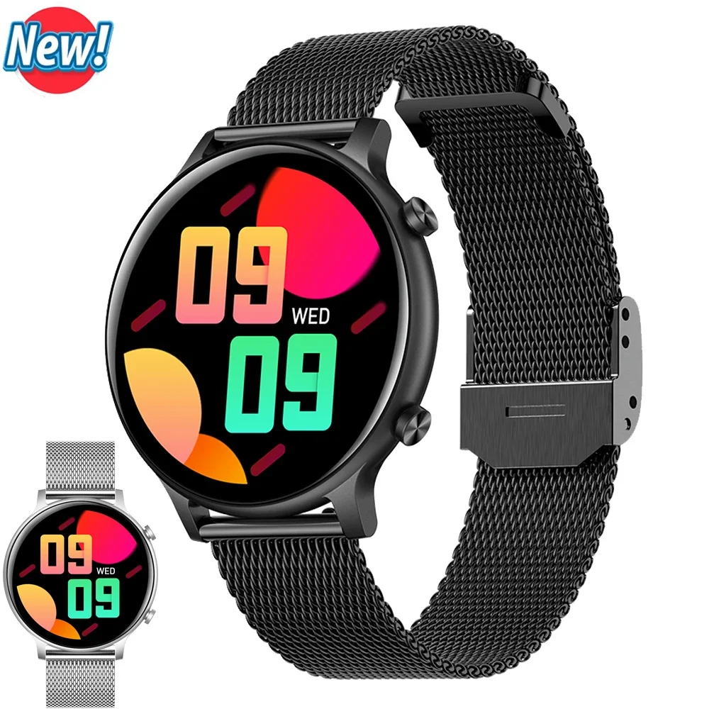 

For Samsung Huawei Smartwatch Bluetooth Call Sport Fitness Smart Watch Heart Rate Blood Pressure Detection IP67 Waterproof Reloj