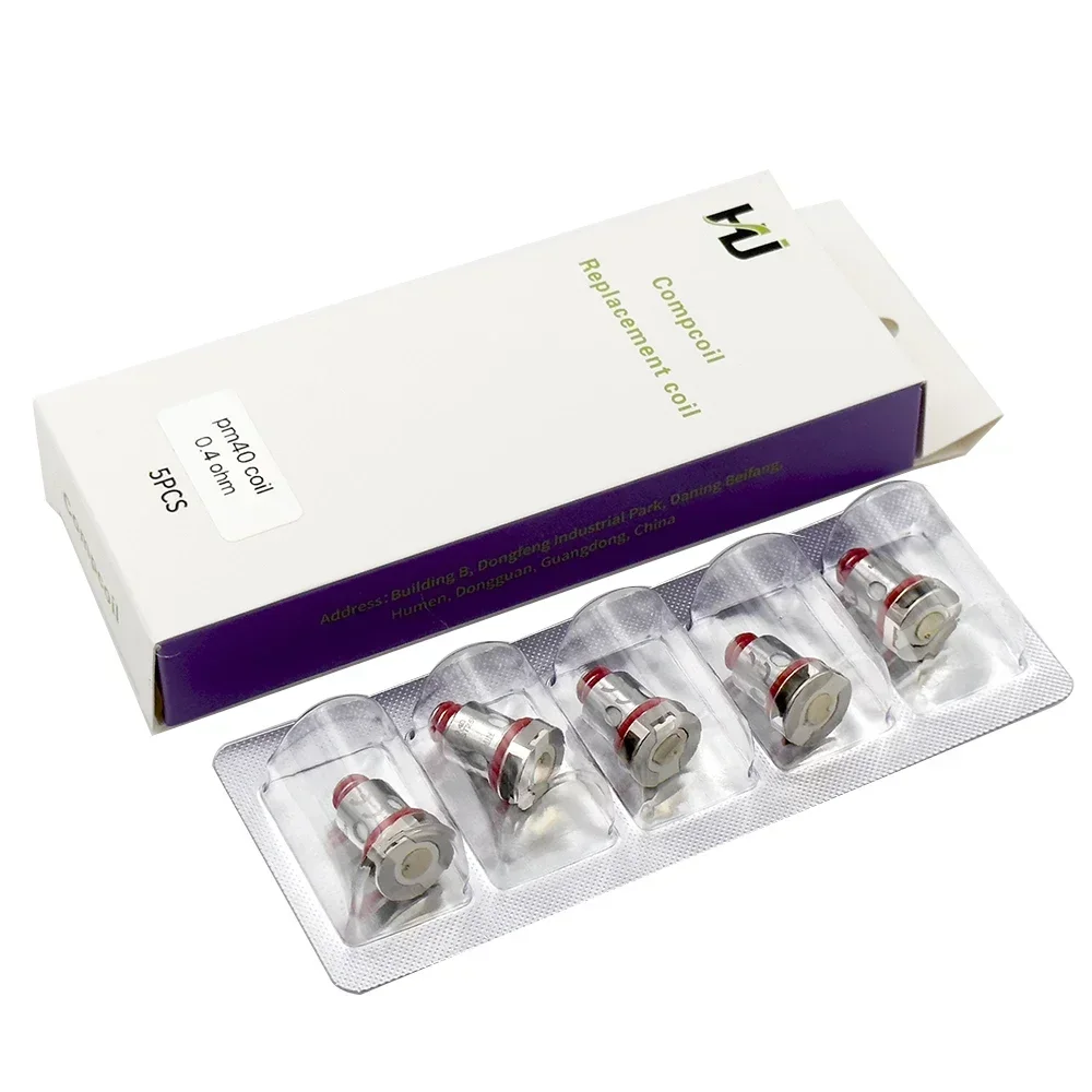 OEM RBM40 코일, 0.3ohm 0.4ohm 메쉬 코일, 트리플 0.6ohm MTL, Nord 4 Nord 2 POZZ X RPM40 RPM2 헤드용