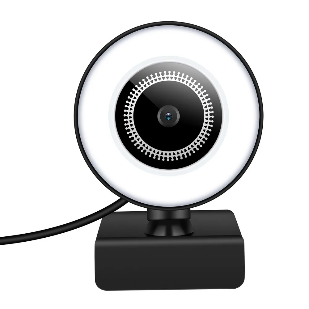 Adjustable Brightness A40 Full HD 1080p Webcam Plug and Play Reduces Background Noise Built-in Microphone