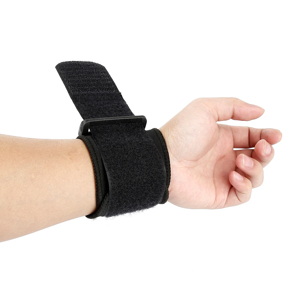 Muñequera deportiva ajustable para gimnasio, muñequera suave, Protector de muñeca, correa de seguridad transpirable, 2 unidades