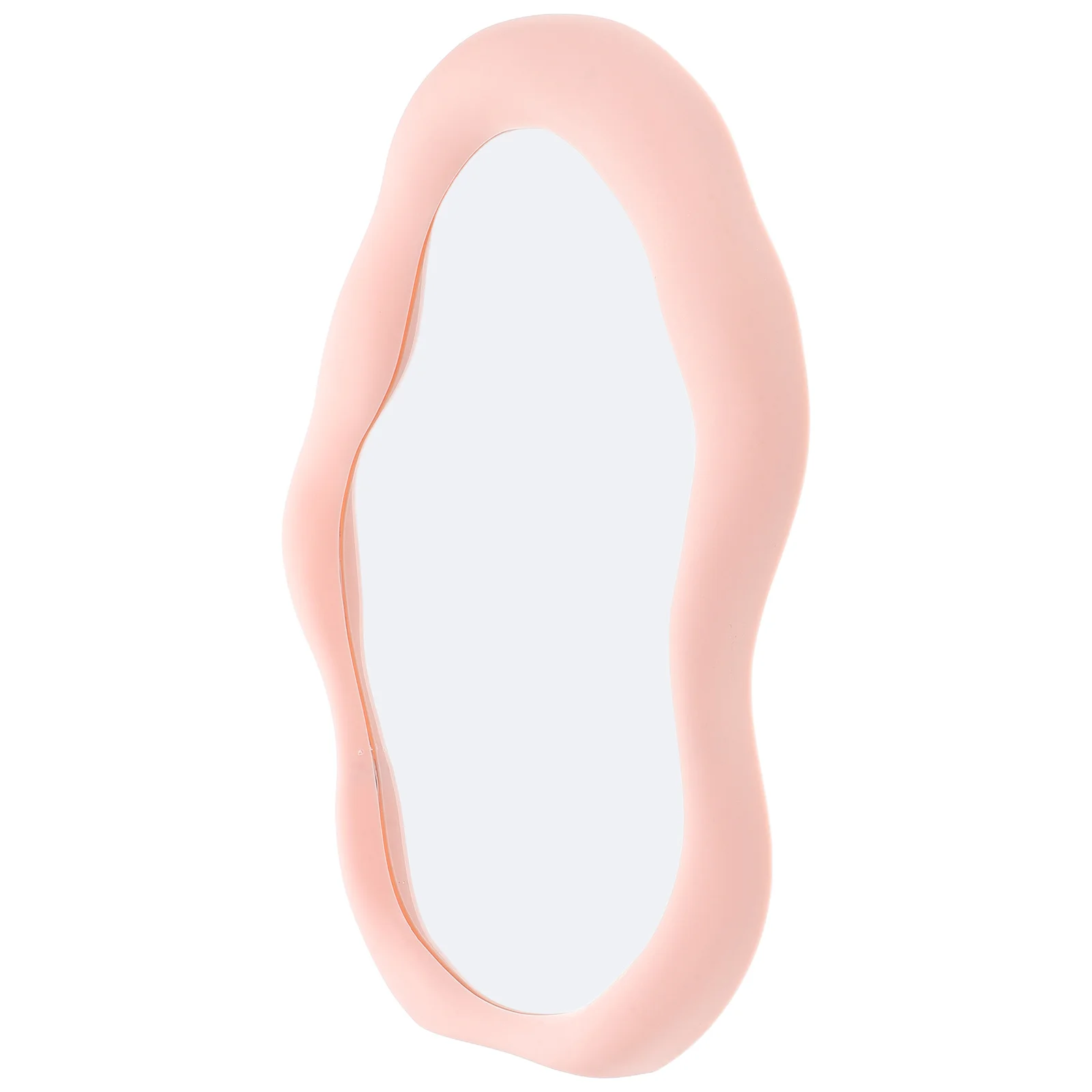 

Vanity Mirror Standing Makeup Desktop Mirror Space-Saving Wall Hanging Decorative Bedroom Living Room