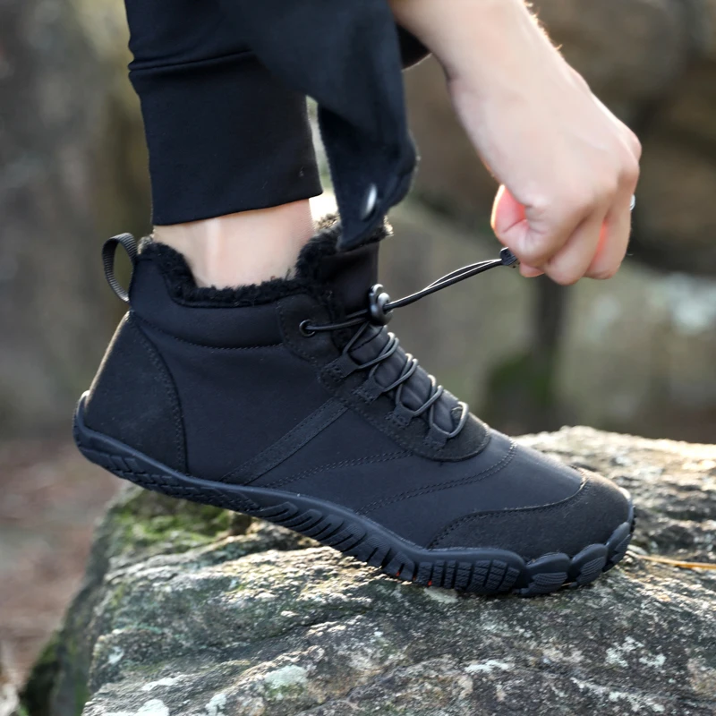 أحذية قطنية جديدة للرجال بخمسة أصابع أحذية ثلج عالية الجودة للنساء 36-46