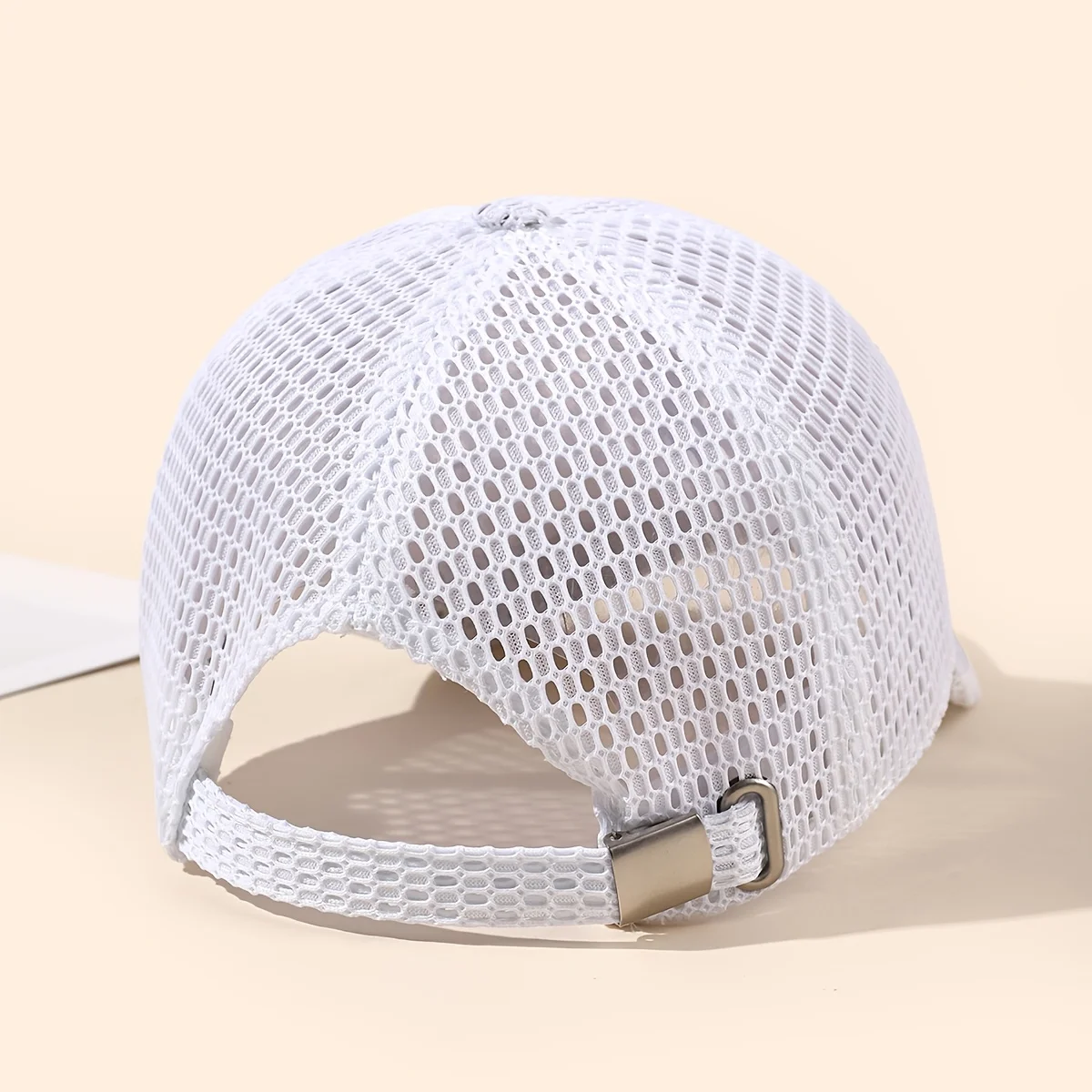 Herren Sommer Dünne Sportkappe Outdoor Mesh Logo Modische Sommer-Baseballkappe Atmungsaktiver Sonnenhut Anglerhut – Detail 10