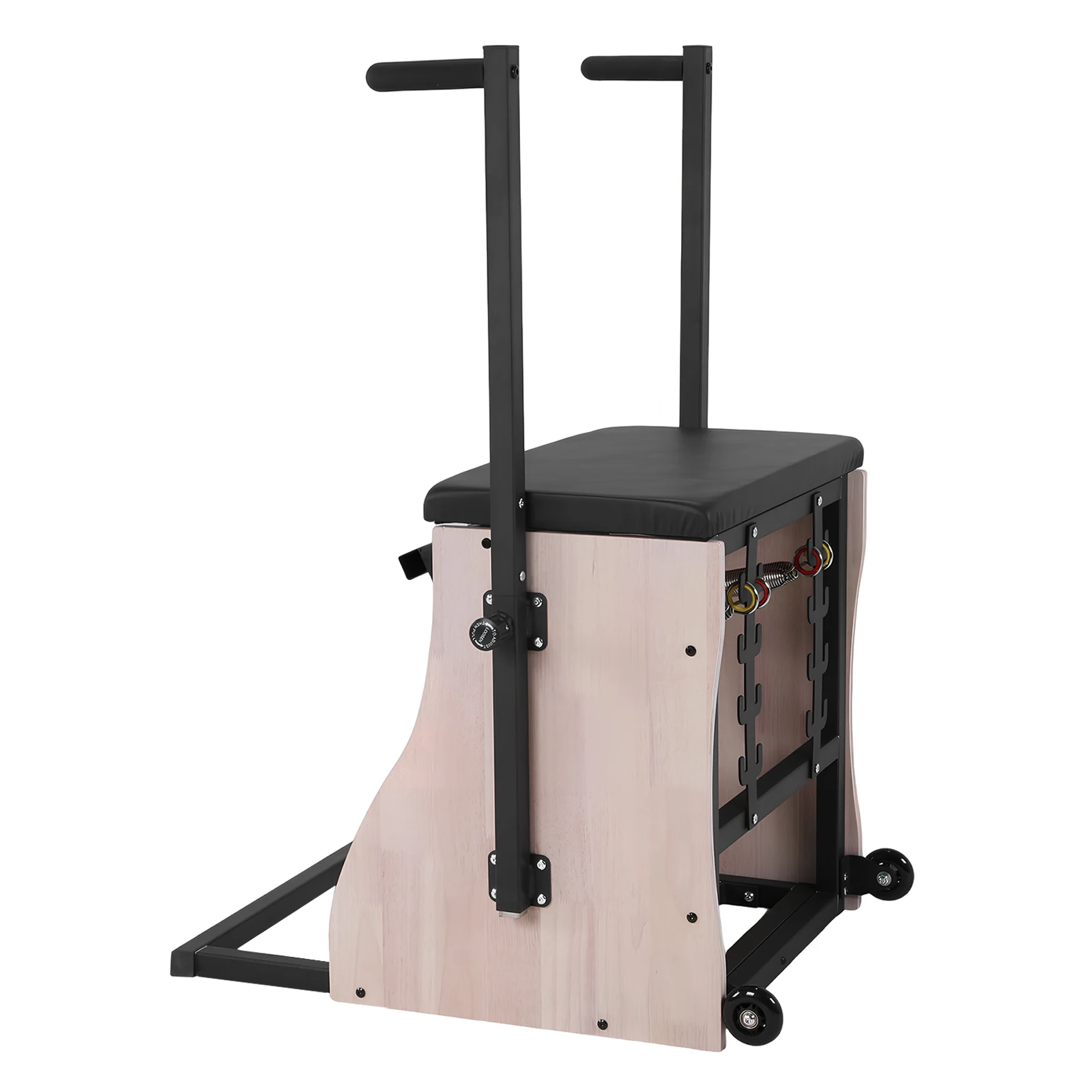 

Тренажер для фитнеса из дубового дерева с регулируемым сопротивлением, пружинами и раздельными педалями-рукоятками для домашнего использования и тренировок в спортзале