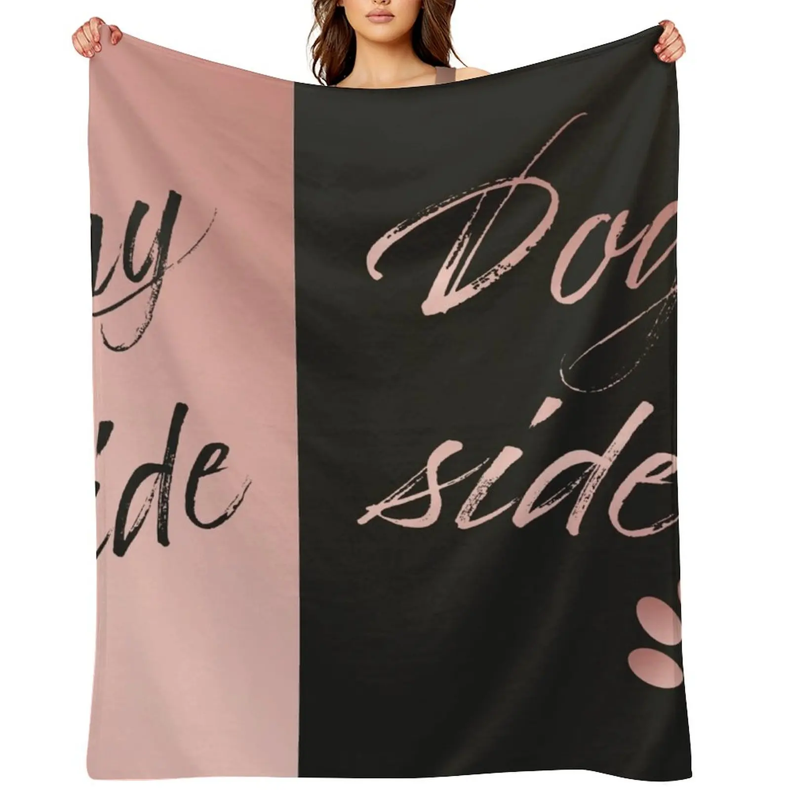 My Side Dog Side Throw Blanket sofa bed Soft Big Giant Sofa Blankets Sofas Of Decoration Blankets