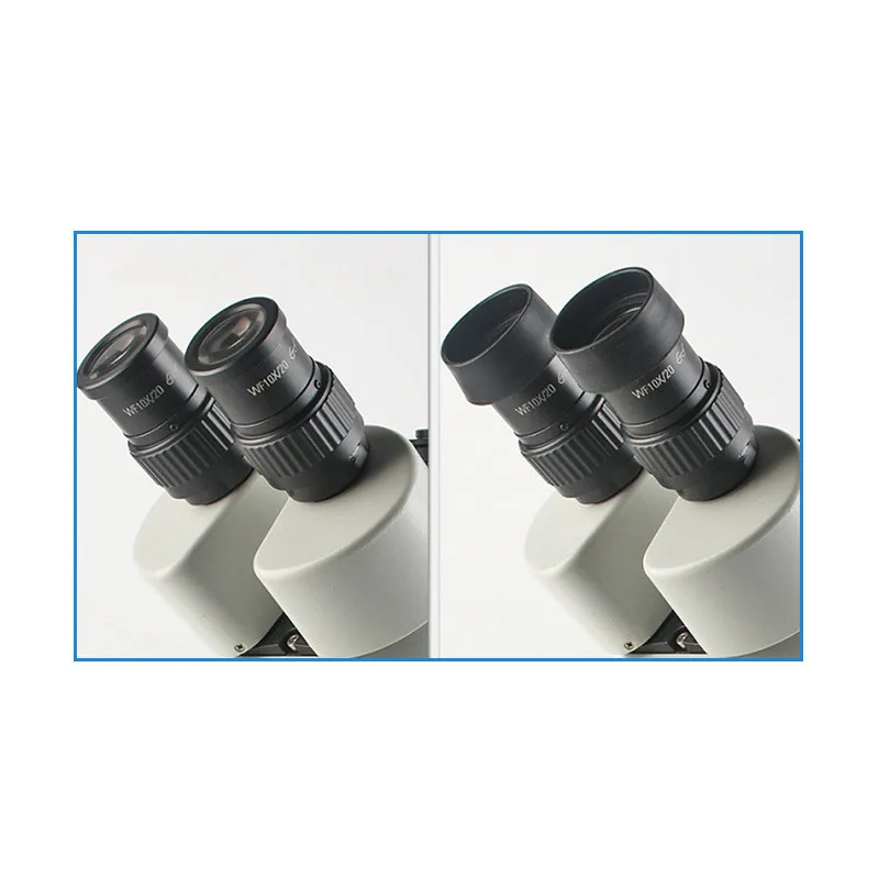 2pcs/Set Rubber Eyepiece Cover Guards Eye Cup for Biological Stereo Microscope Telescope Monocular Binoculars