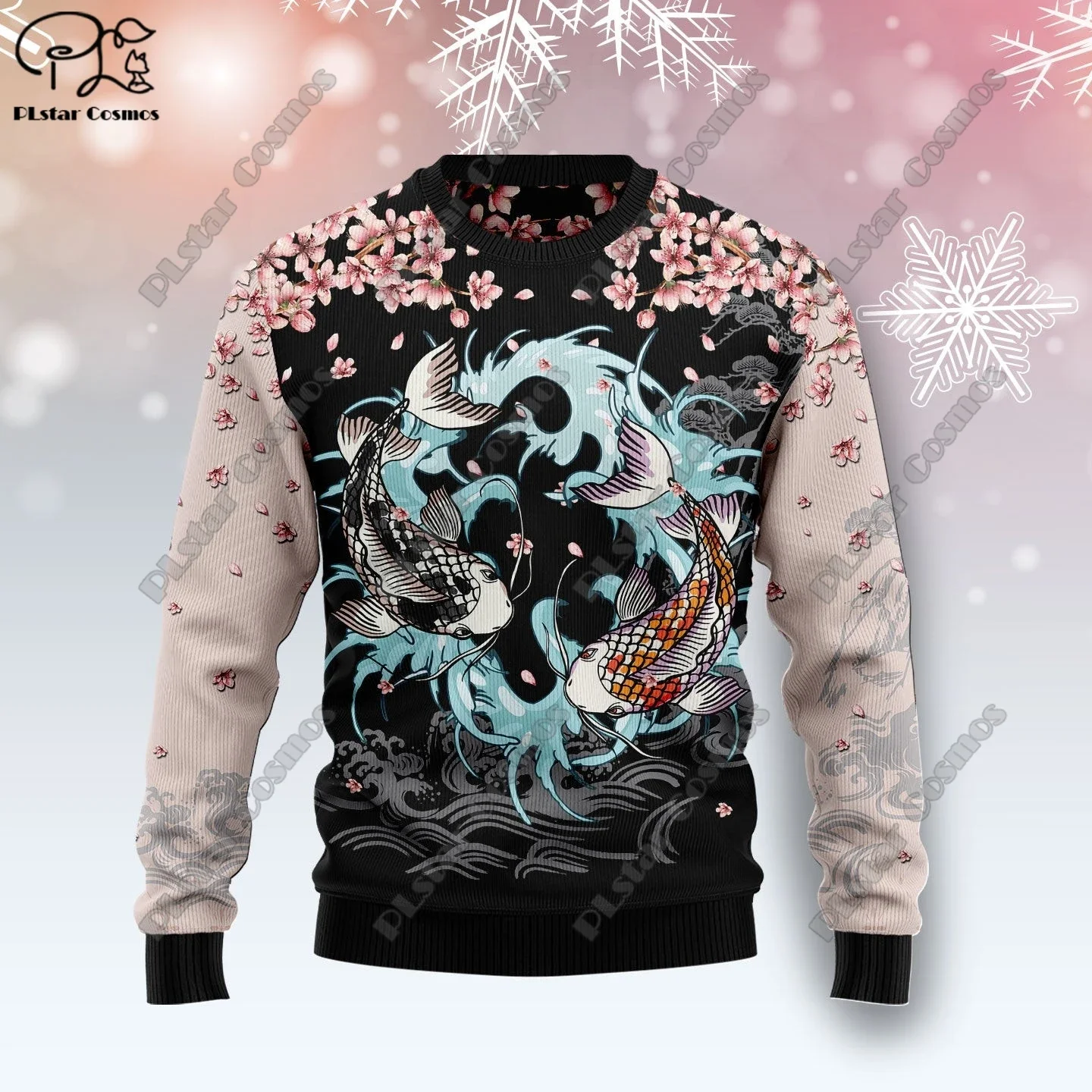 New 3D Printed Animal Custom Series Cute Christmas Pattern Ugly Sweater Street Casual Winter Sweatshirt S-10