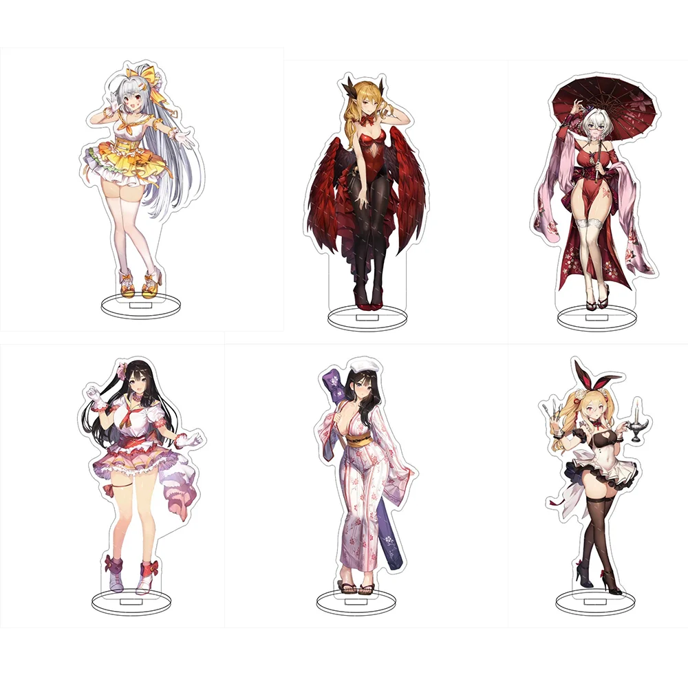Game Brown Dust 15cm Acrylic Stand Keychain Lathel Scheherazade Accessories Decor Gifts Tabletop Decorations