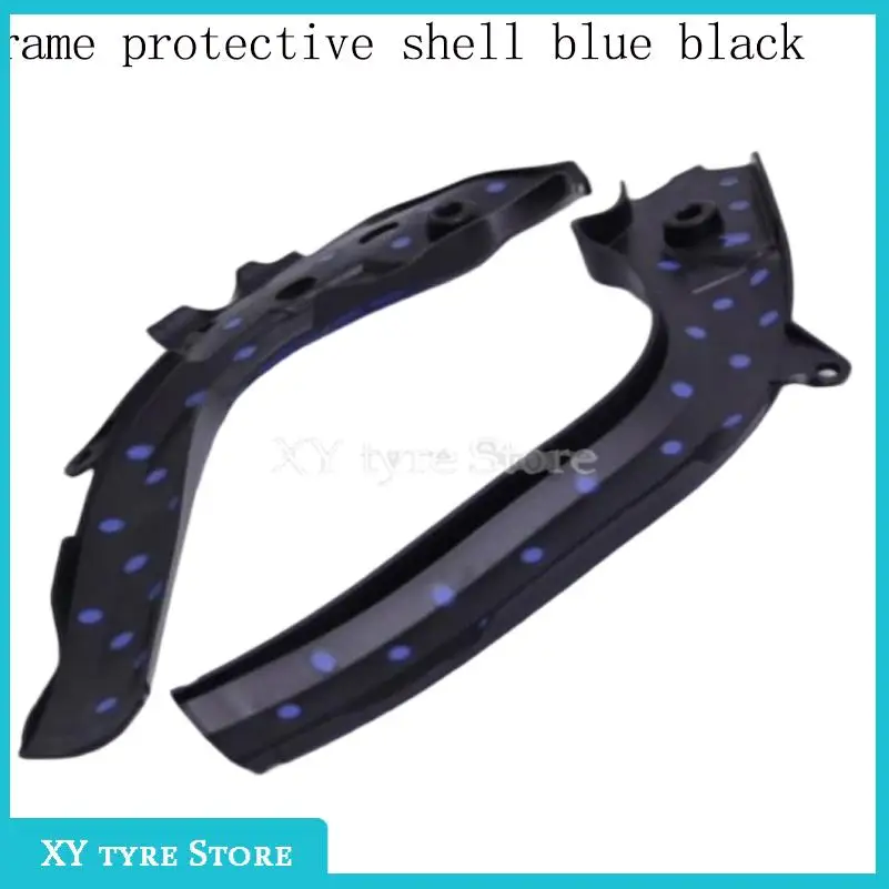 17-18 Frame Protective Case Blue Black Non Slip Fish Scale Texture Durable Wear