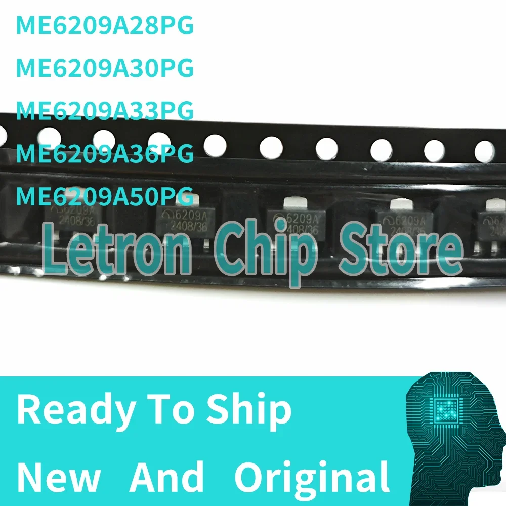 20PCS ME6209A28PG M… - image