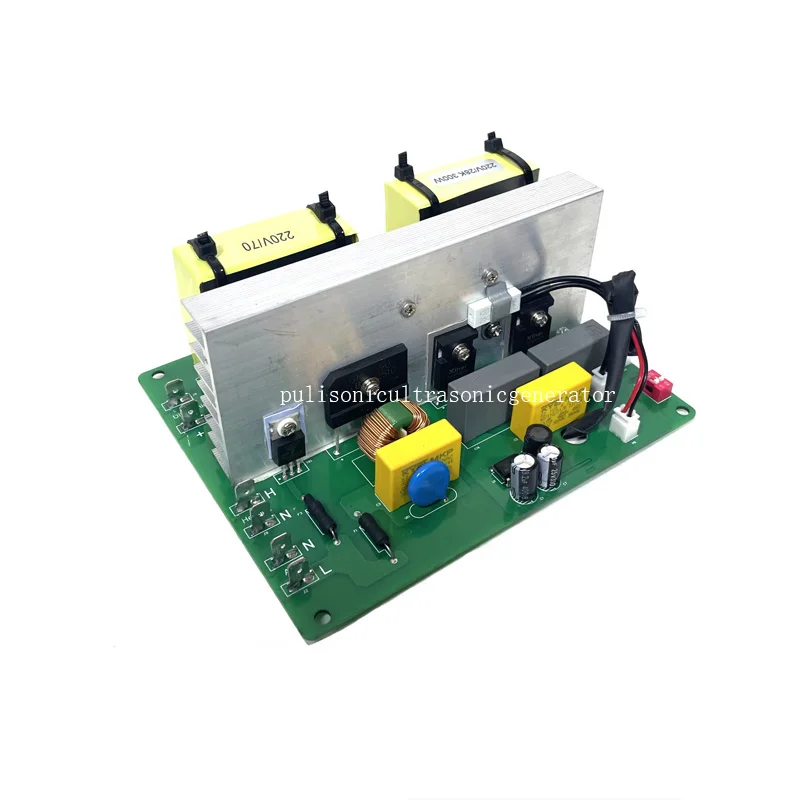 

28KHz 300W Ultrasonic Cleaner Generator Circuit Power PCB With 5PCS 60W Piezoelectric Transducer Sensor