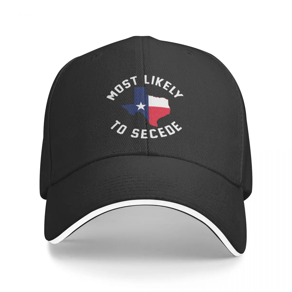 Texas Most Likely To Secede Baseball Cap Rave Golf Hat Man Luxury Hat Women's Beach Men's