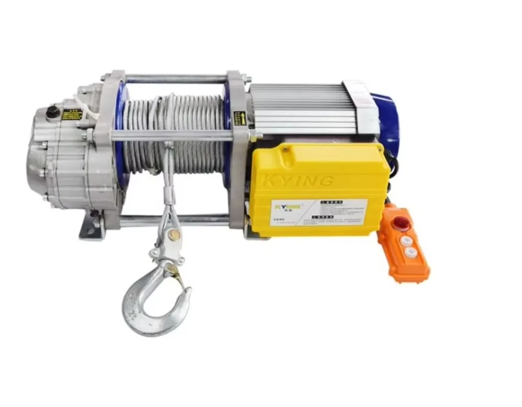 

800kg CDK Type 220V 1 Phase Wire Rope Electric Hoist Electric Winch