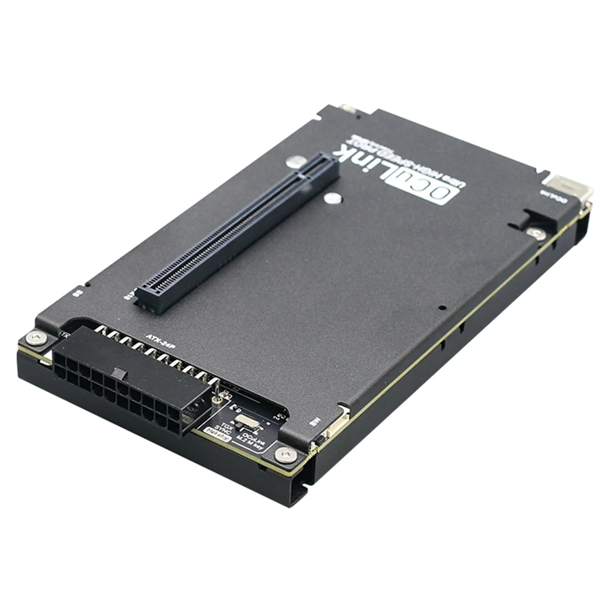 AU32-OCuP4V2 OCuLink GPU Dock , NVME M.2 to OCulink Adapter for Laptop Mini PC to Exteral Graphic Card Without