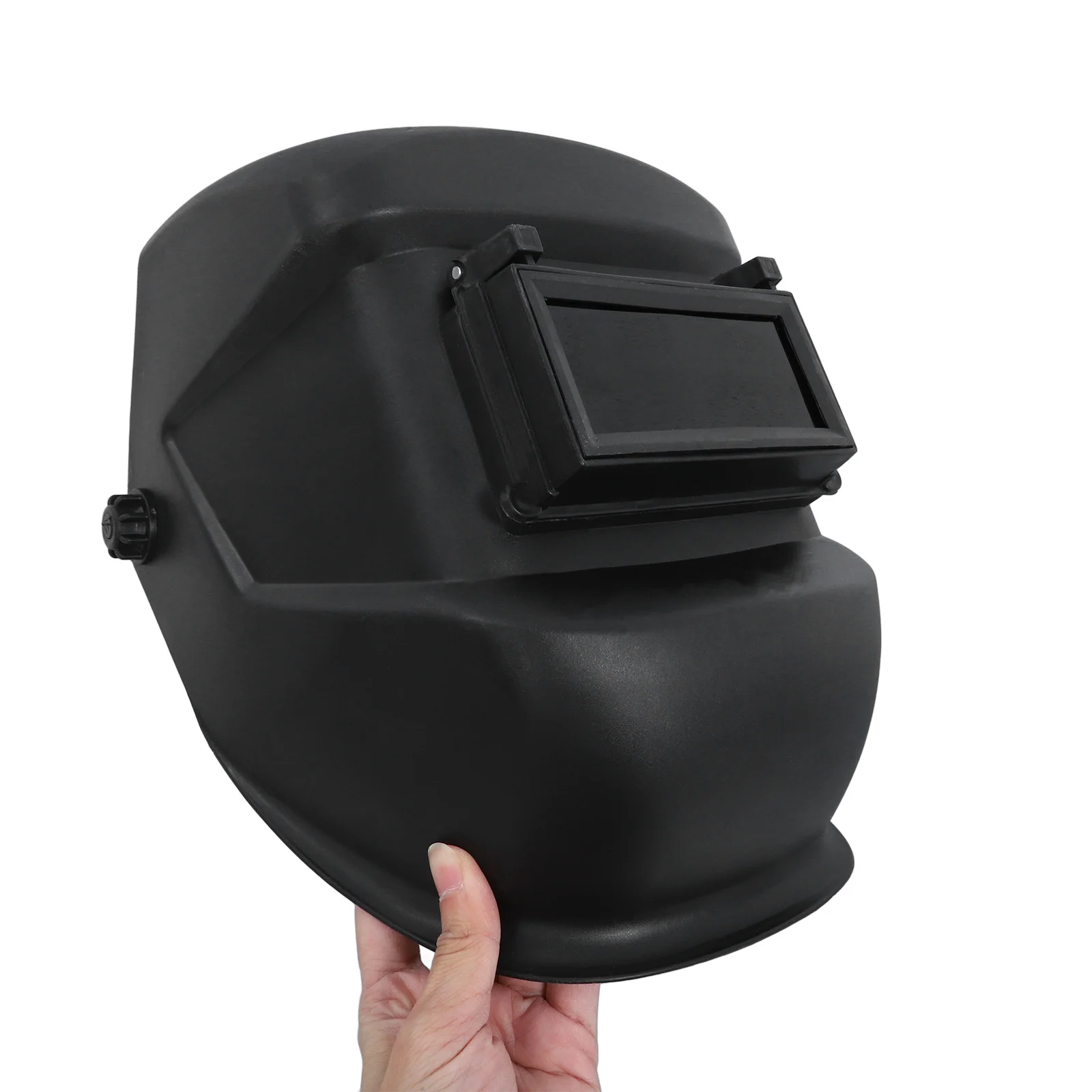 Capacete de soldagem estilo francês alta transparência resistente ao calor confortável máscara de soldagem ajustável equipamento de proteção