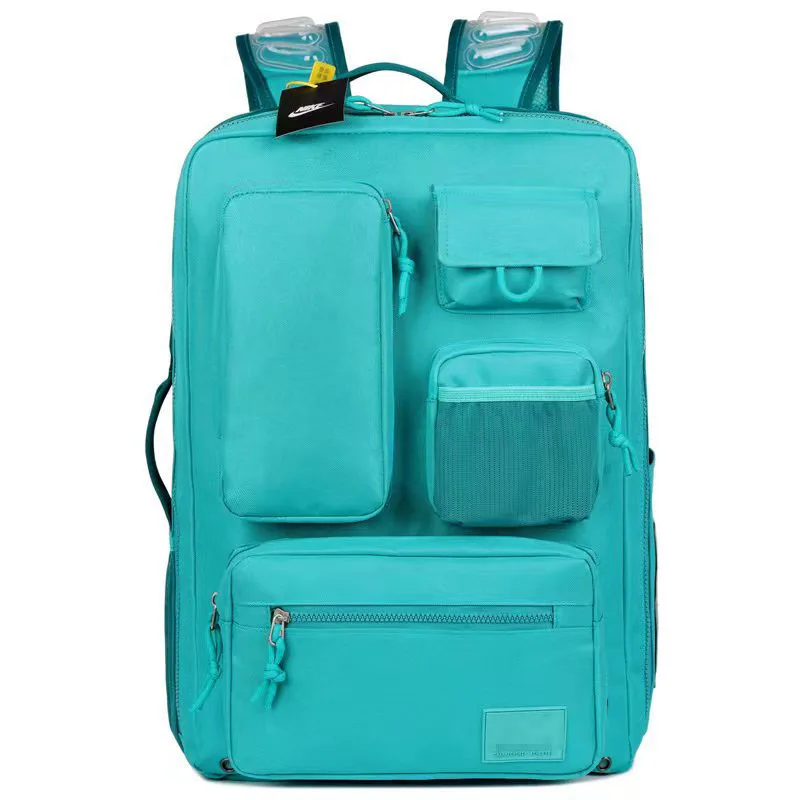 casual-large-capacity-nylon-fabric-dual-shoulder-bag-travel-bag-street-cool-style-fashion-air-cushion-model-fitness-bag