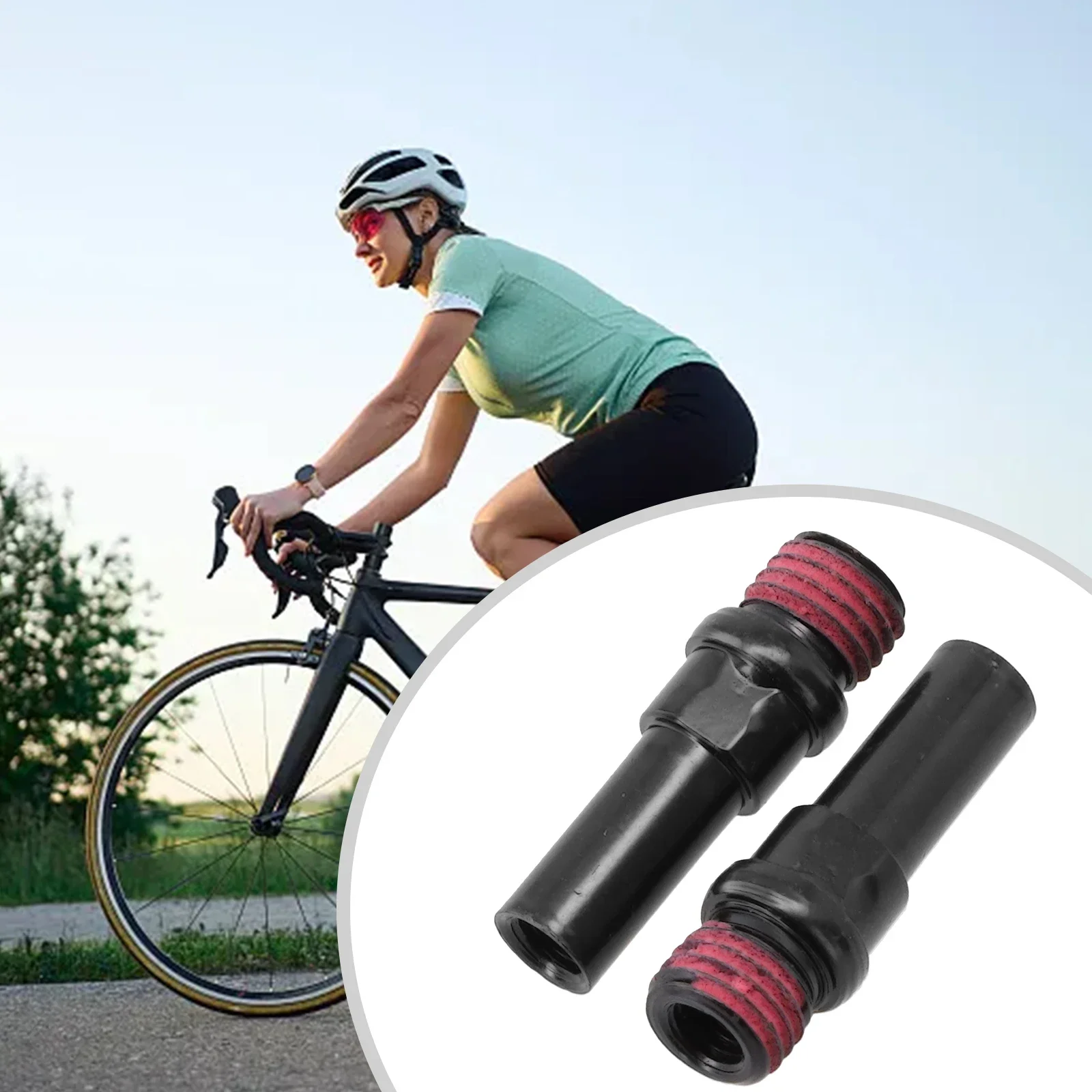 Bicycle Brake Column Anti-loose Glue Black Column Screw Components Corrosion-resistant High-strength Steel M10