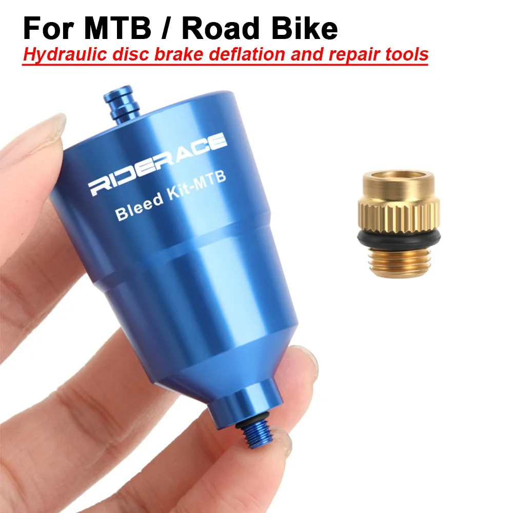 

Bikes Hydraulic Disc Brake Bleed Repair Kit - Oil Funnel & Adapter for Sh Imano Road Bike Mountain Bike Accessories