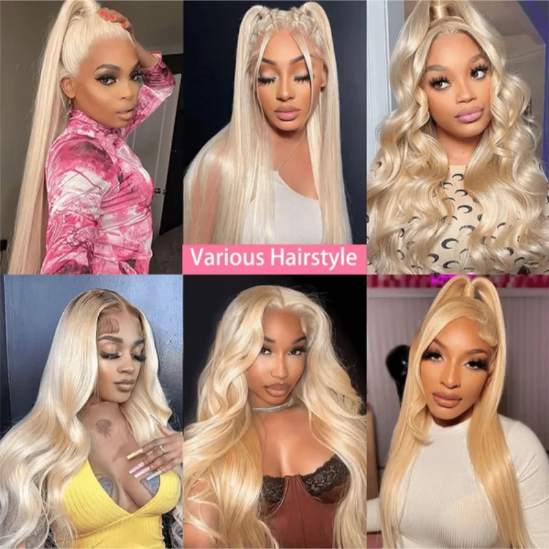 613 13x6 الدانتيل الباروكات الأمامية مع شعر الطفل العسل شقراء خصلات الشعر المستعار الإنسان للنساء 40 42 بوصة مستقيم الدانتيل الجبهة الباروكات قبل قطعها