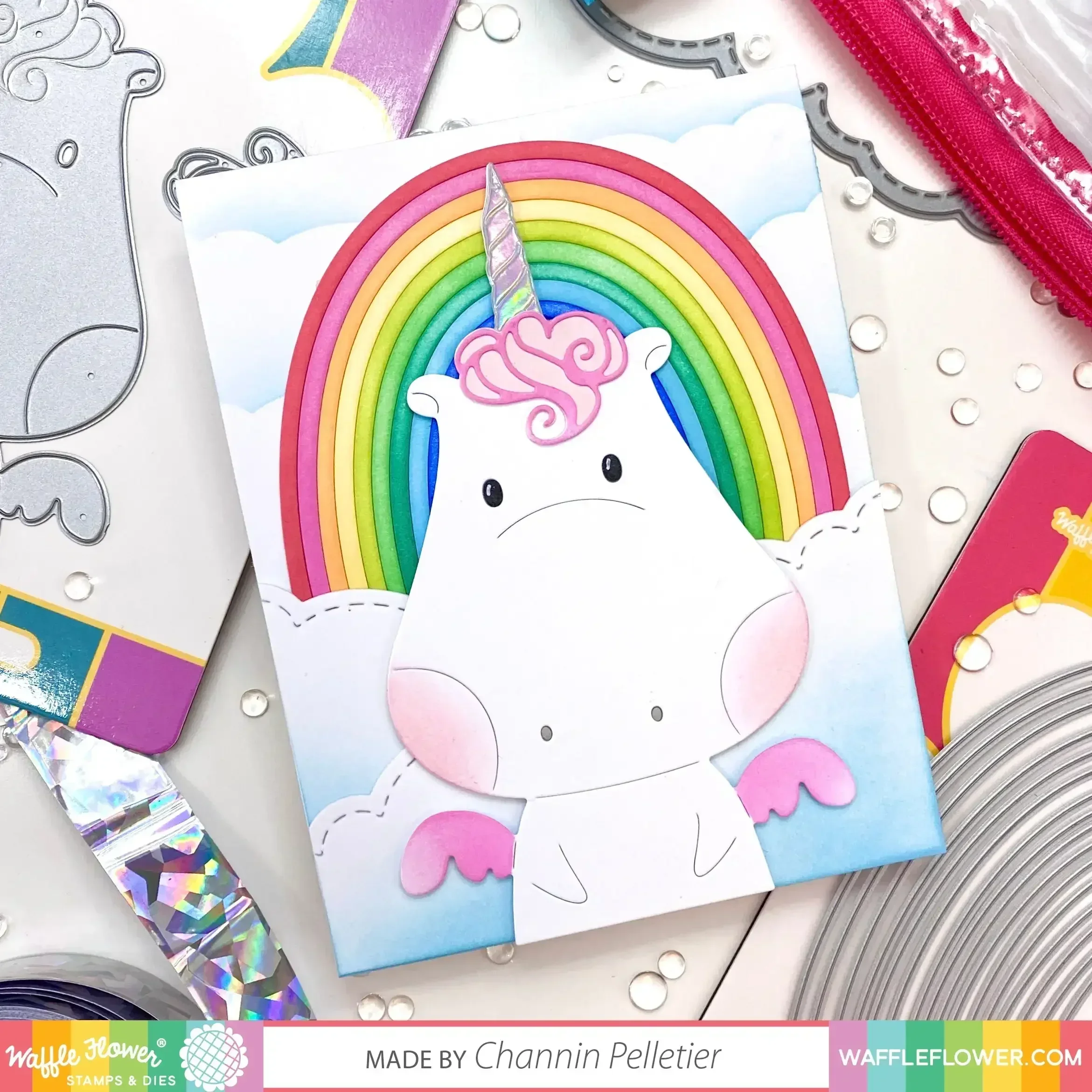 2023 July New Be a Unicorn Metal Cutting Dies For DIY Craft Making Paper Greeting Card Scrapbooking