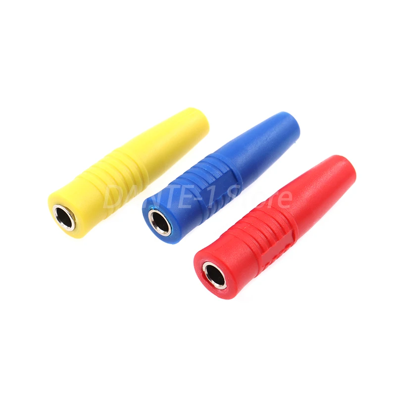 4mm pure copper banana socket female plug-in wiring female hole welding power connector terminal