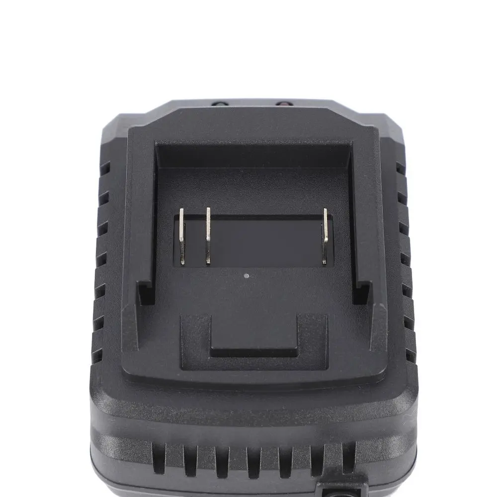 21V Lithium Battery Charger Indicator Lights Ventilated Housing Battery Charger Dock Plastic Corded Charging