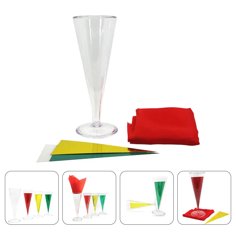 

Набор из 1 предмета: Сменяющая цвет винная чашка, реквизит для фокусов, компактные принадлежности для трюков, интерактивные аксессуары для вечеринок, аксессуары для выступлений крупным планом