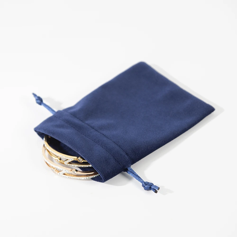 50PCS Velvet Bag Drawstring Small Sachet Pouches Jewelry Packaging Organizer Gift Bags Can Customize 7x9/8x10/9x12/10X15/15X20CM