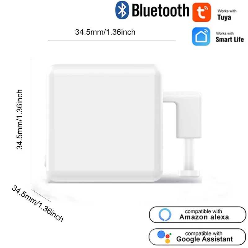 RSH Smart Fingerbot Schakelaar Timerbesturing Compatibel met Tuya Smart Switch Fingert Robot Sync Alexa Google Assistent Spraakbesturing