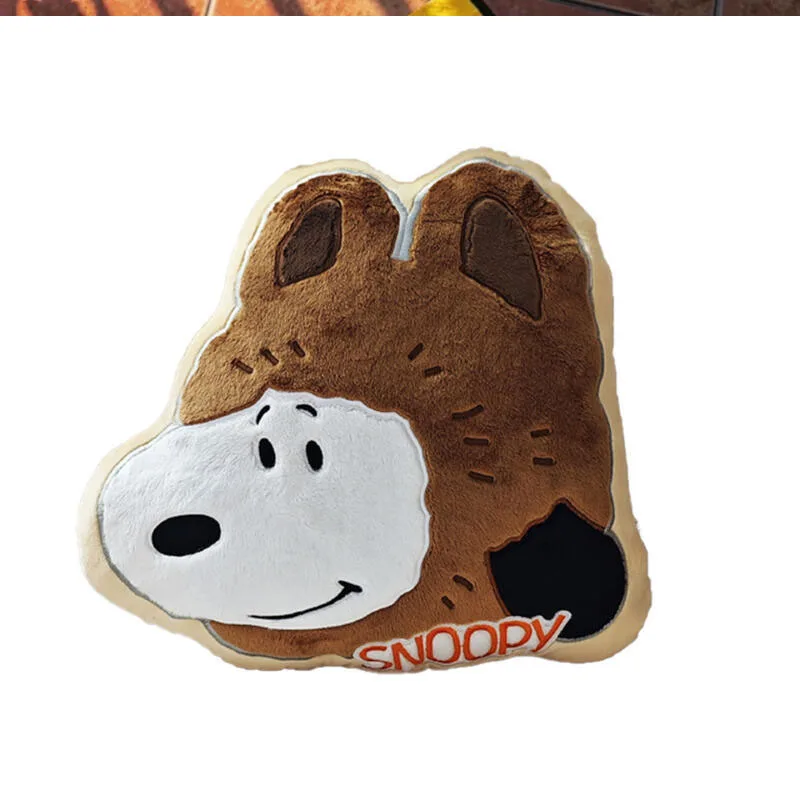 Snoopy Plush Pillow Stuffed Doll Soft Cushion Ornament Nice Birthday Gift Sofa Bedroom Indoor Home Table Couch Decor Accessory