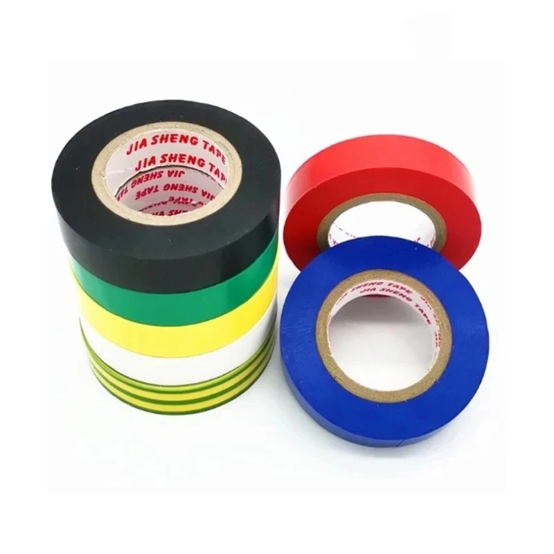 10/15 Meters Strong Electrical Tape Color Wear-resistant Lead-free Electrical Insulation Electrical Tape PVC Fame Retardant