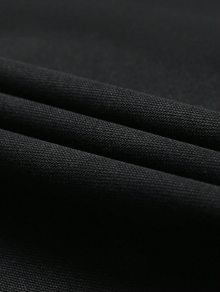 Schwarzes New York Polo-Shirt für Herren mit großem Pferdelogo, cooles, übergroßes Sommer-Vintage-Atmungsaktives T-Shirt für Damen, Streetwear – Detail 6