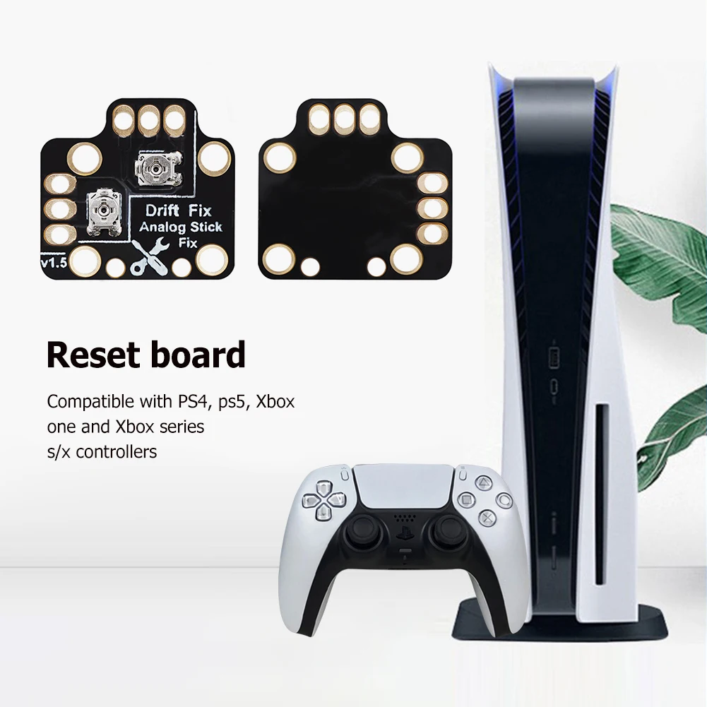 1/2/10 Pcs Controller Analog Stick Drift Fix Mod Reset Drift Thumbstick Calibration Plate for PS4/PS5/Xbox One/Xbox Series S/X