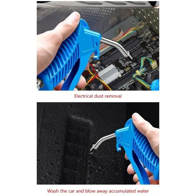 652F Air Blow Tools Air Nozzle Blower Guns Grip Air Blow Tool Air Compressor Accessories for Industrial Household