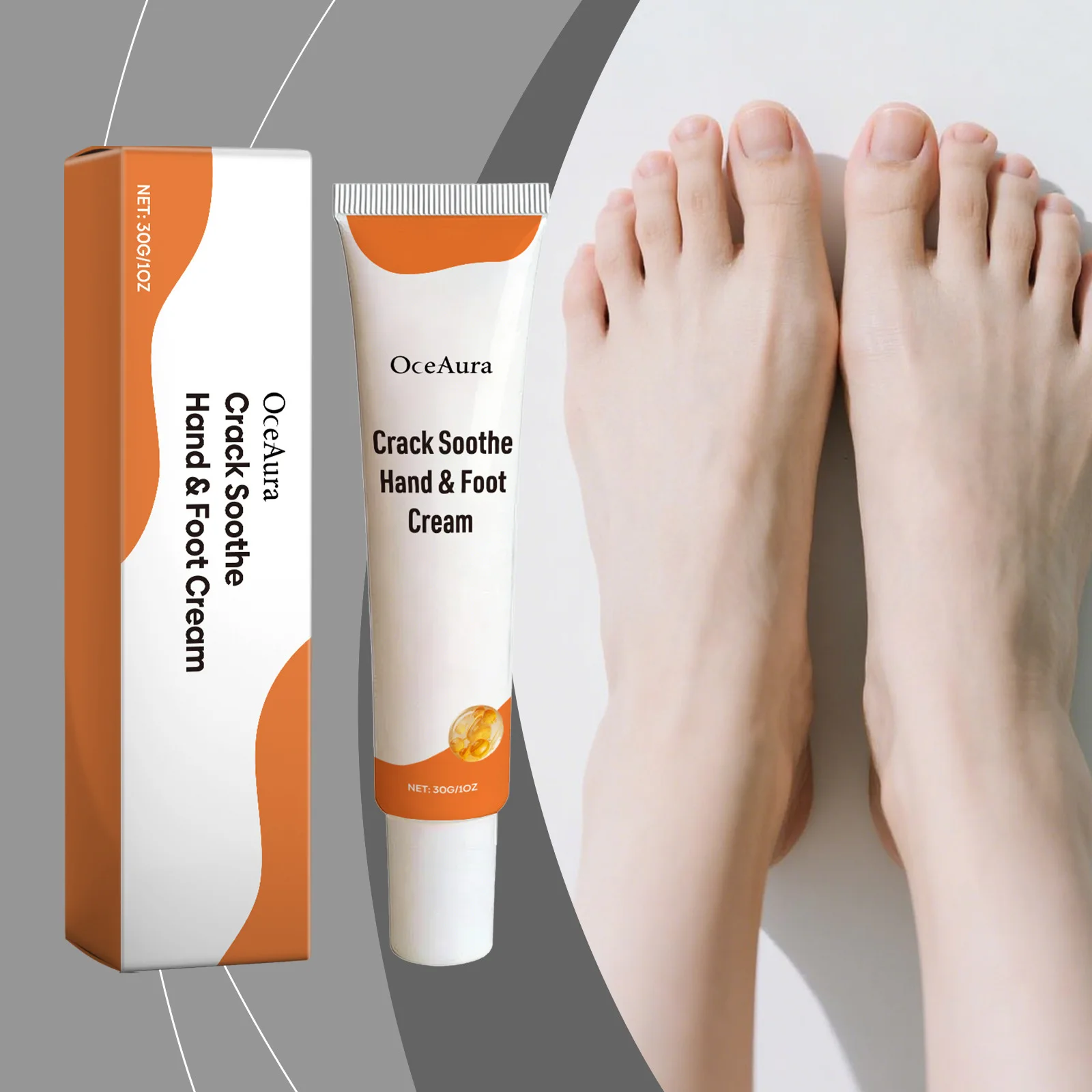 

Moisturizing Hand Foot Care Cream Winter Dry Skin Repair Treatment Intense Hydration for Cracked Heels Rough Elbows Body Lotion
