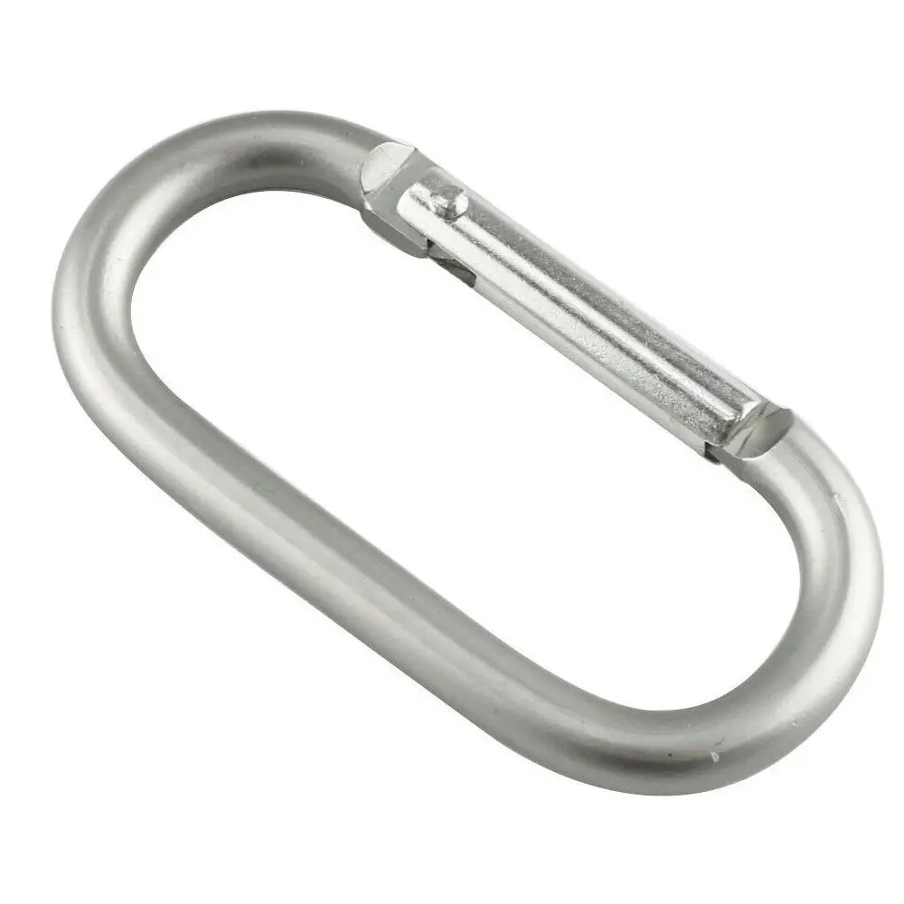 2/5/10pcs Survival Gear Alloy Aluminum Rings Outdoor tool Buckle Keychain Travel Kit Climing Carabiner Camp Mountaineering Hook