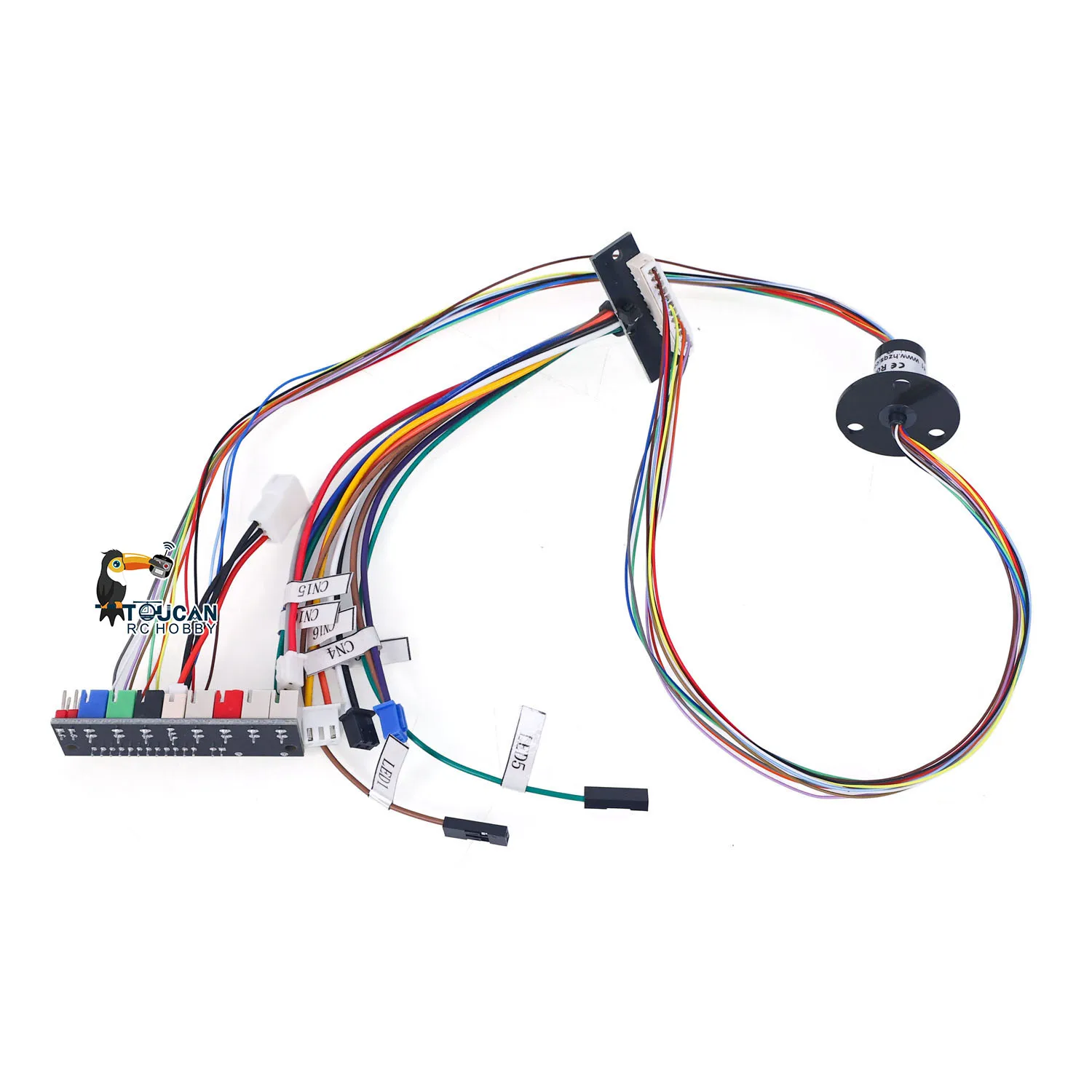 

1/16 Spare Parts Heng Long RC 6.0 7.0 Tank Electric Slip Ring 12P Accessories For 360° Rotating Gear TH19610