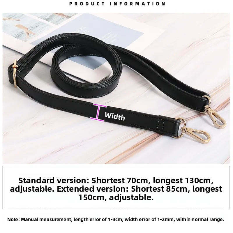 

Adjustable Wide oulder Strap Belt Bla Bapa Strap Bag Accory Single Purchase Extended Length Crossbody Versatile