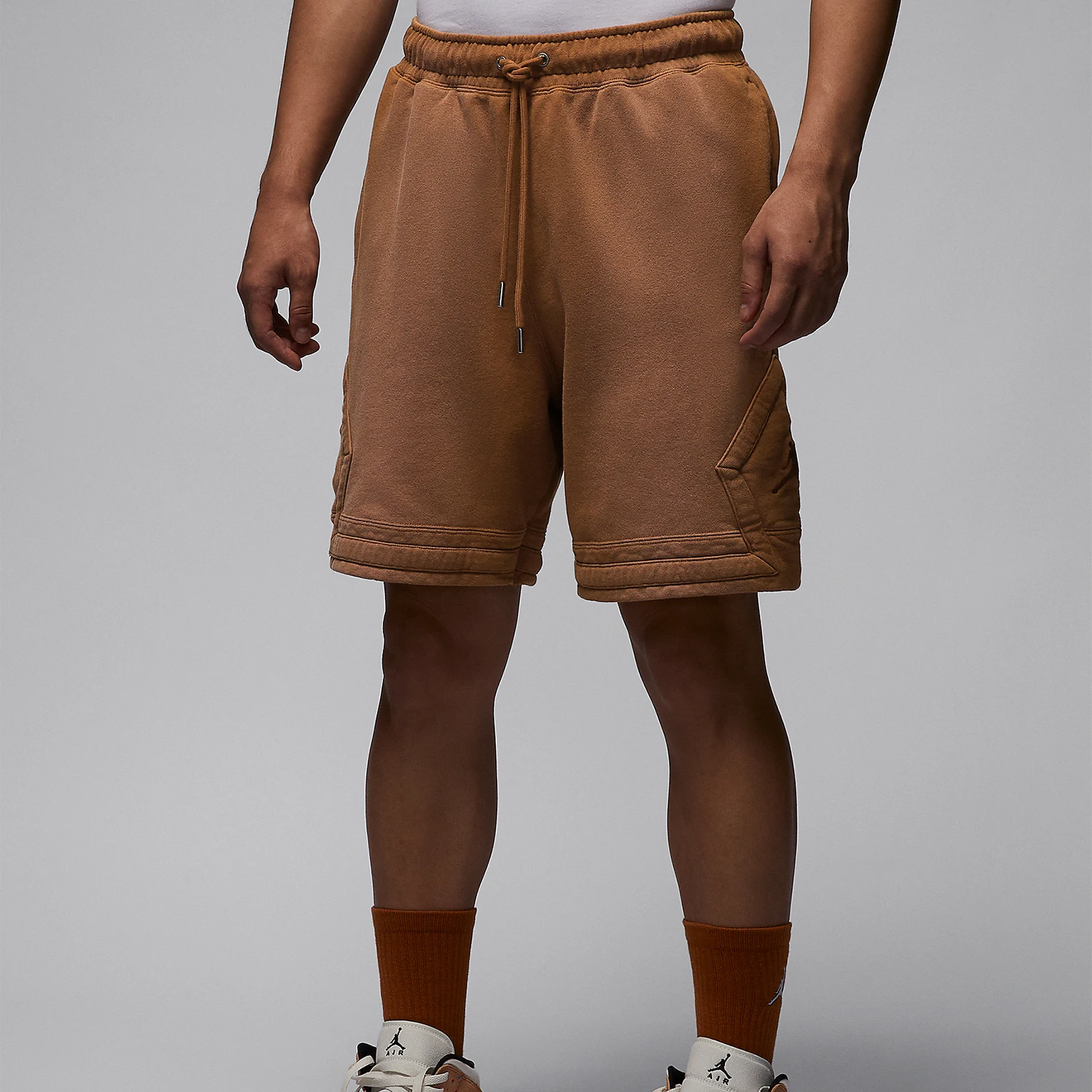 Nike genuine JORDAN men's lace up knitted casual fashion shorts FZ2137-228
