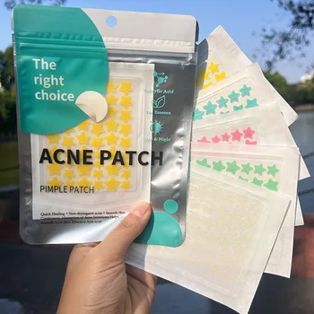 Star Acne Patch Face Care Repair Pimple Acne Spots Pimple Marks Invisible Cover Acne…